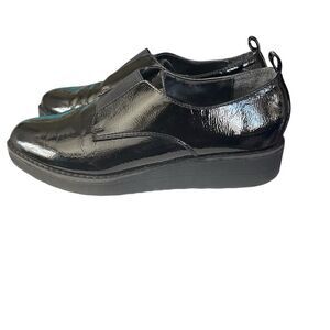 Michael Shannon Karson Loafer Black Patent Leather Women's Size 6.5